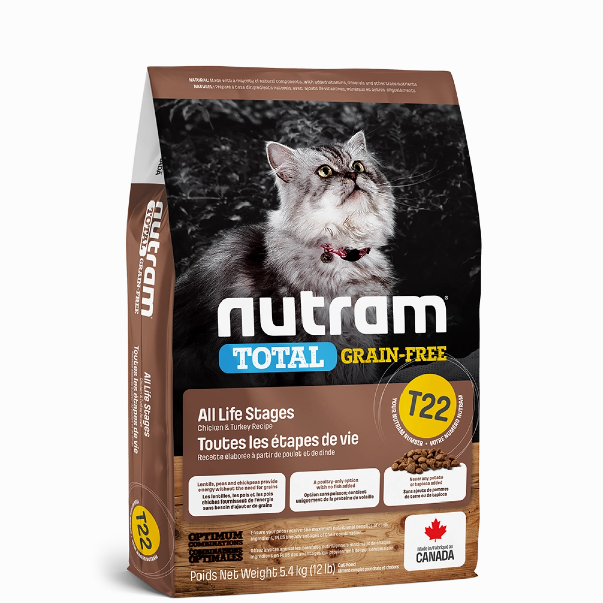 Nutram - Total Grain-Free - Turkey & Chicken Recipe (Cats) T22
