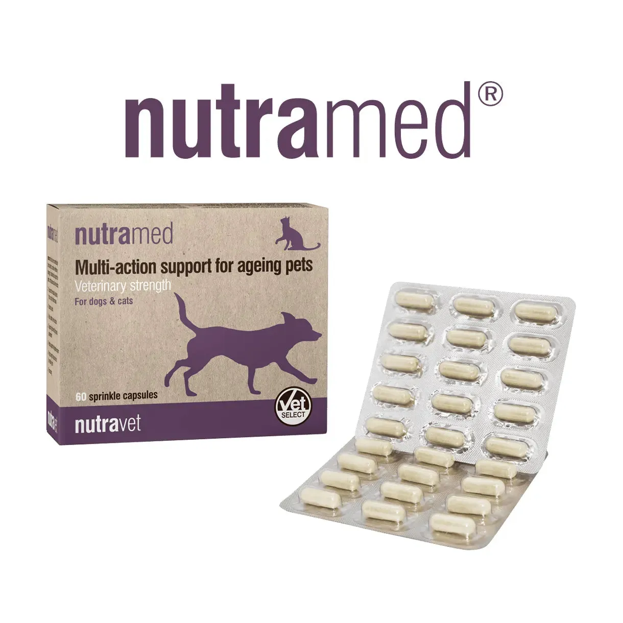 Nutramed Inflammation Control For Pets 60 caps