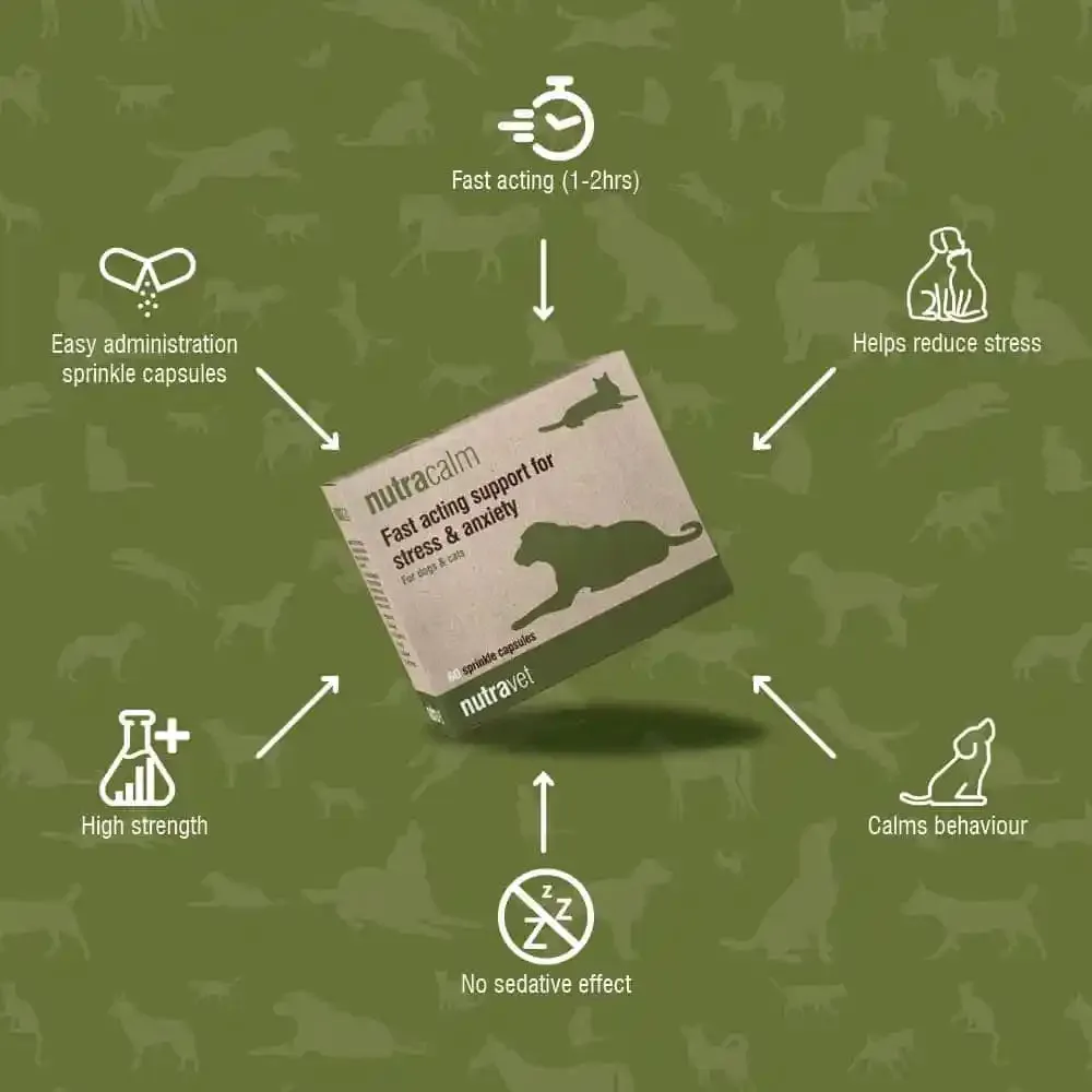 Nutravet - Nutracalm Stress & Anxiety Care For Pets