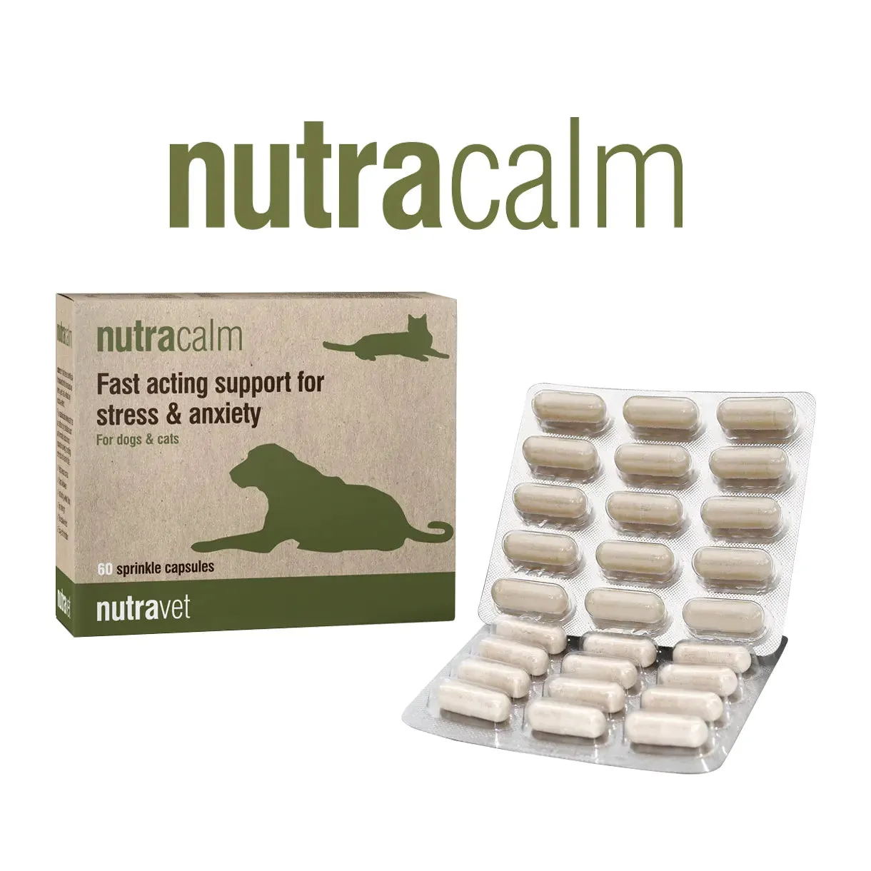 Nutravet - Nutracalm Stress & Anxiety Care For Pets