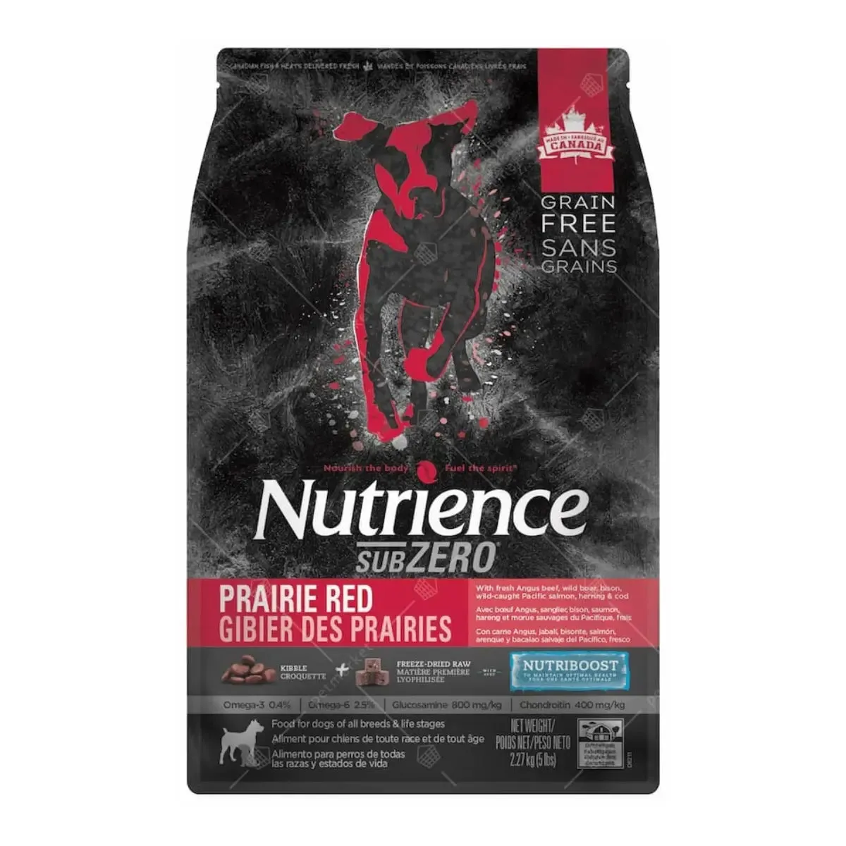 Nutrience - SubZero High Protein Dog Dry Food - Prairie Red Formula