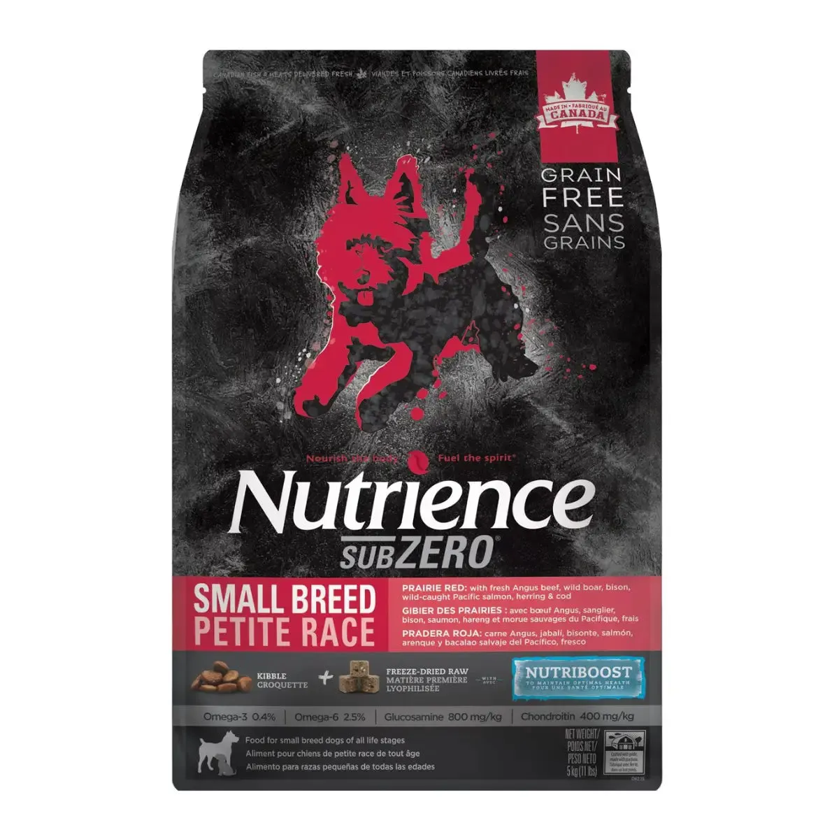 Nutrience - SubZero High Protein Small Breed Dog Dry Food - Prairie Red Formula