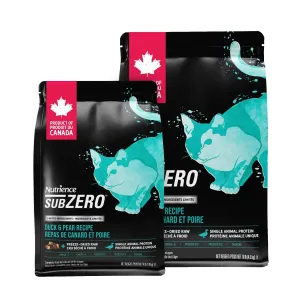 Nutrience - SubZero Limited Ingredients Cat Food - Duck & Pear Recipe
