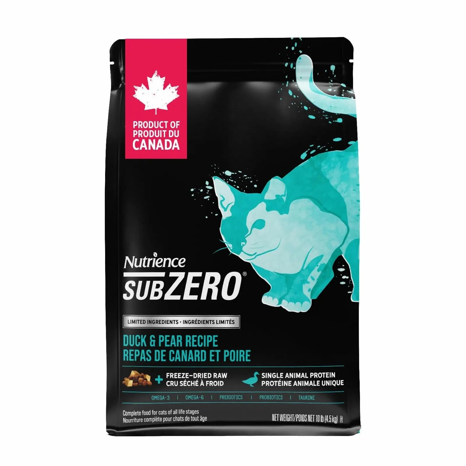 Nutrience - SubZero Limited Ingredients Cat Food - Duck & Pear Recipe