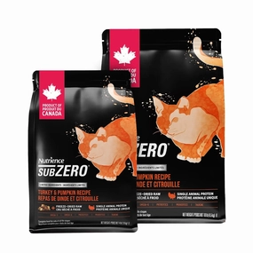 Nutrience - SubZero Limited Ingredients Cat Food - Turkey & Pumpkin Recipe