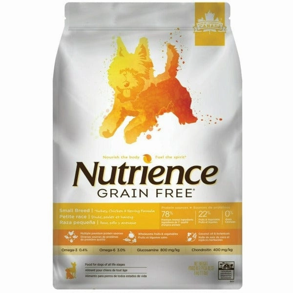 Nutrience Grain Free Turkey, Chicken & Herring Small Breed Dry Dog Food