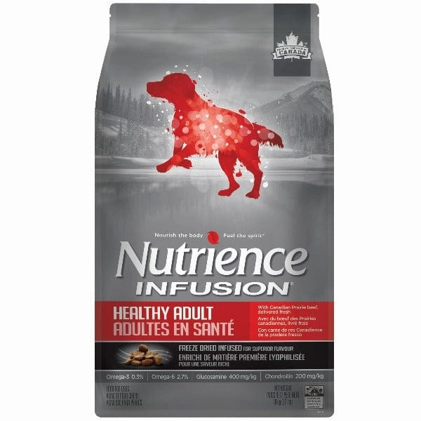 Nutrience Infusion Healthy Adult Beef Recipe Dry Dog Food