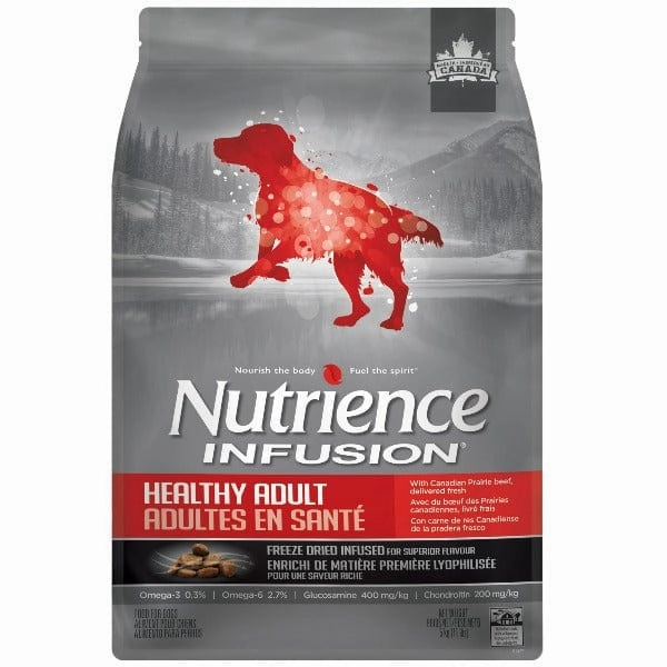 Nutrience Infusion Healthy Adult Beef Recipe Dry Dog Food