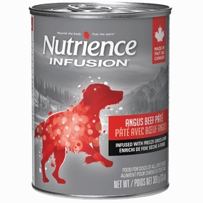 Nutrience Infusion Pate with Canadian Angus Beef Canned Dog Food