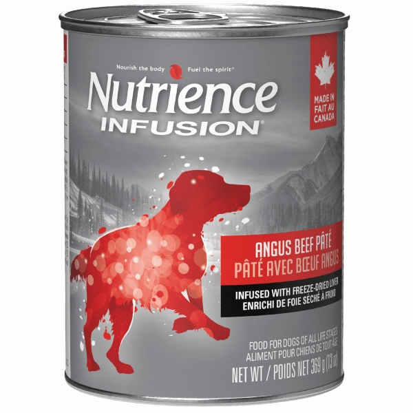 Nutrience Infusion Pate with Canadian Angus Beef Canned Dog Food