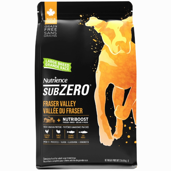 Nutrience SubZero Fraser Valley Large Breed Dry Dog Food, 10kg