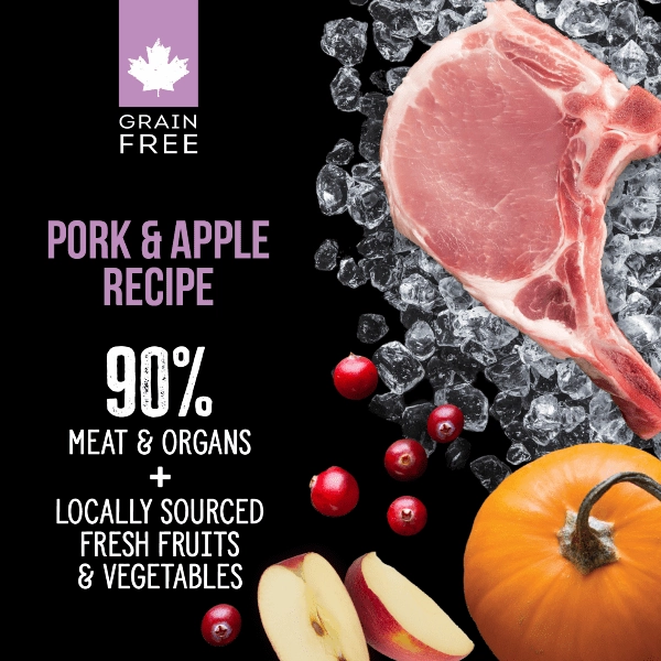Nutrience SubZero Freeze-Dried Raw Pork & Apple Dog Food