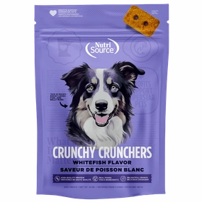 NutriSource Crunchy Crunchers Grain Free Whitefish Dog Treats
