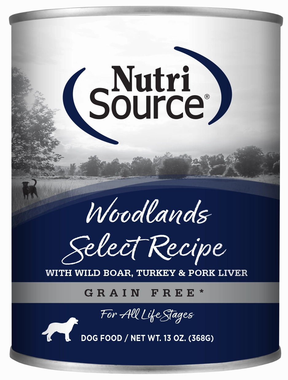 NutriSource Grain Free Woodlands Select Canned Dog Food