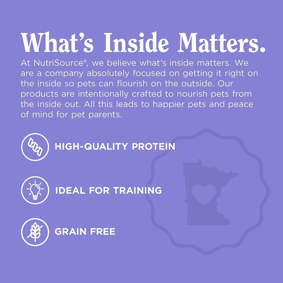 NutriSource Little Bites Grain Free Turkey Dog Treats