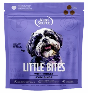 NutriSource Little Bites Grain Free Turkey Dog Treats