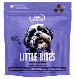 NutriSource Little Bites Salmon Dog Treats