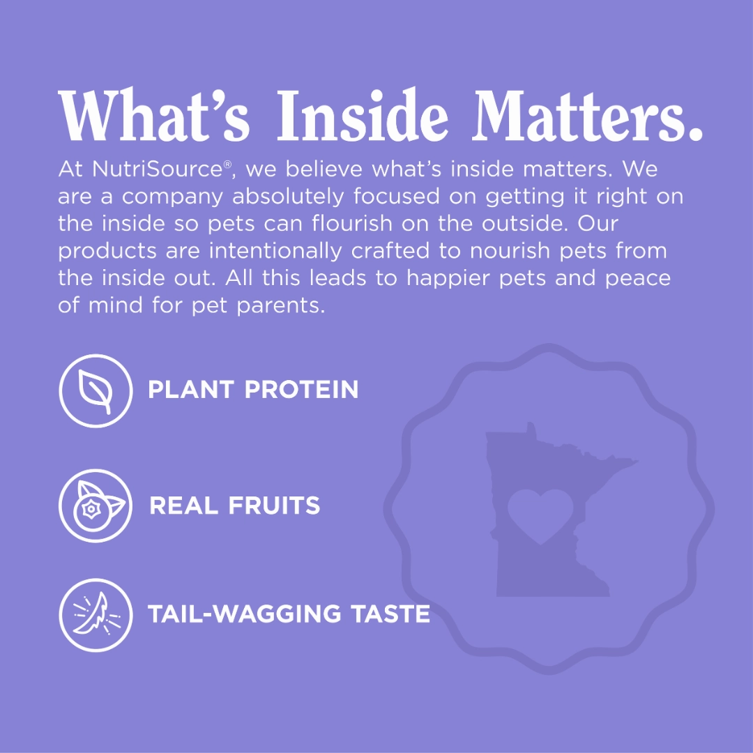NutriSource Nutty Butter Bites Peanut Butter & Banana Dog Treats