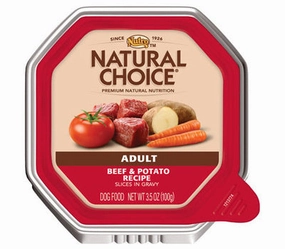 Nutro Adult Simmered Beef & Potato Recipe in Gravy Wet Dog Food