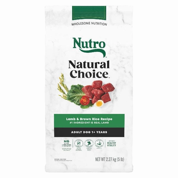 Nutro Natural Choice Lamb & Brown Rice Adult Dry Dog Food
