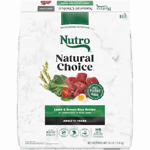 Nutro Natural Choice Lamb & Brown Rice Adult Dry Dog Food