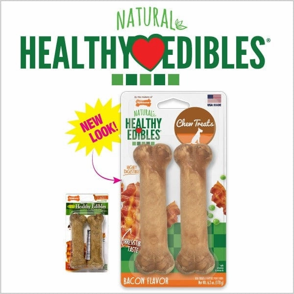 Nylabone Healthy Edibles Lamb & Apple Flavour Regular Puppy Chews