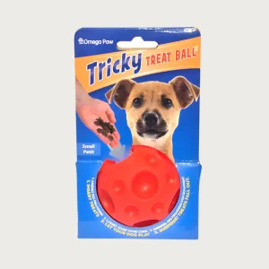 OMEGA PAW Tricky Treat Ball Dog Toy