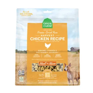 OPEN FARM Freeze-Dried Raw Harvest Chicken Recipe for Dogs