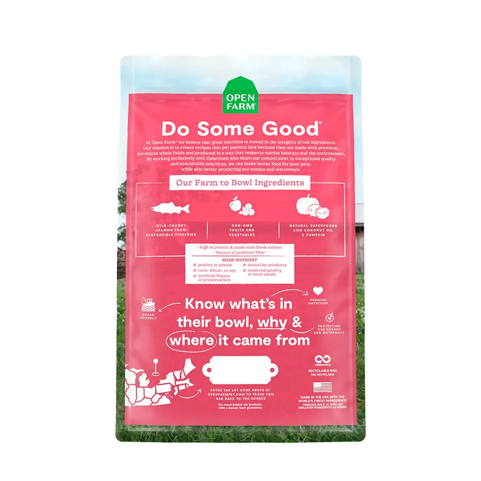 Open Farm Grain Free Cat Food Wild-Caught Salmon Recipe