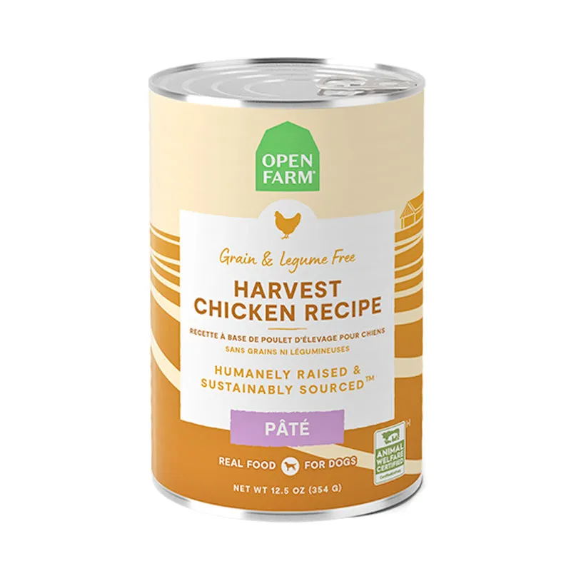 OPEN FARM Harvest Chicken Pt Recipe for Dogs