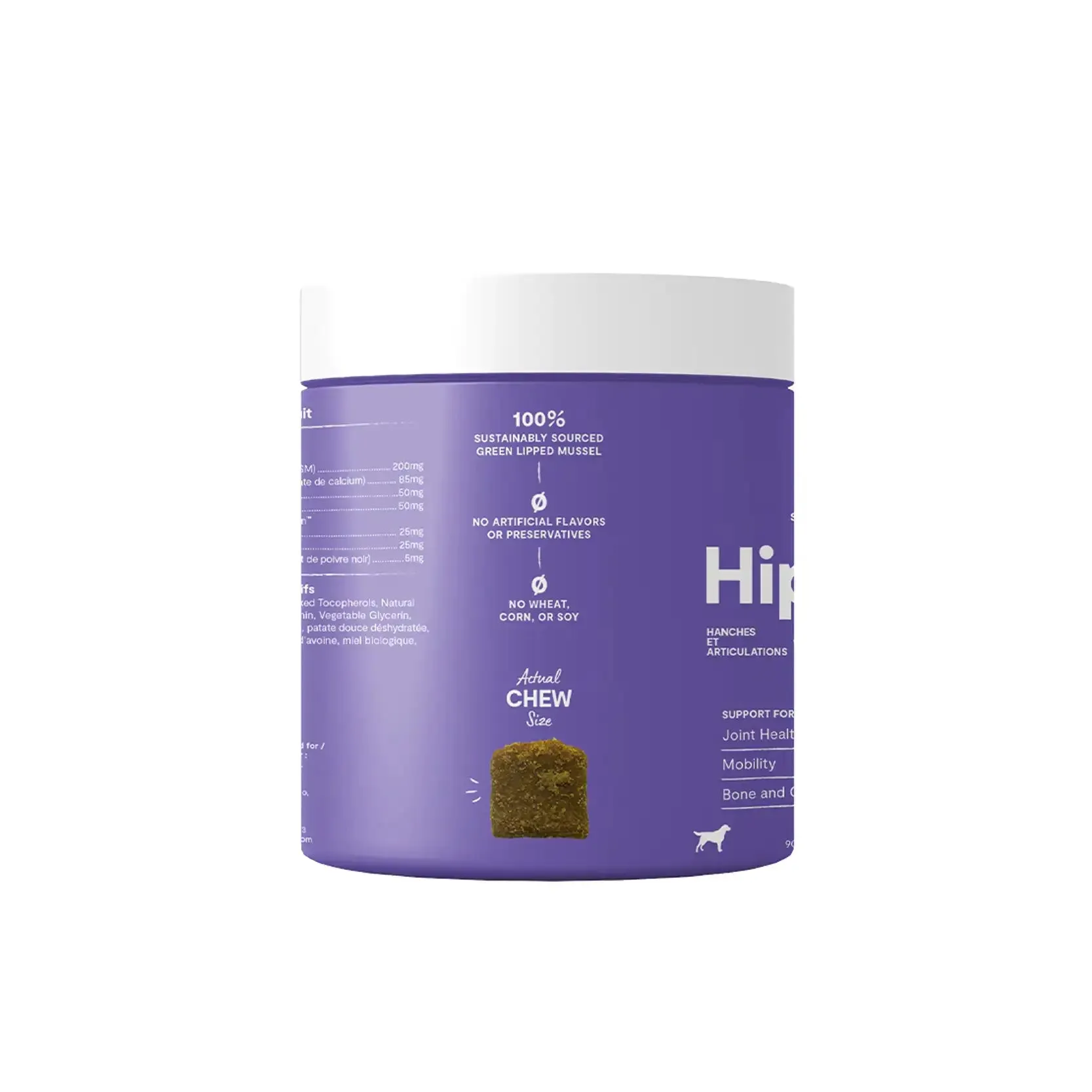 Open Farm Hip & Joint Supplement Chews for Dogs (90 chews)