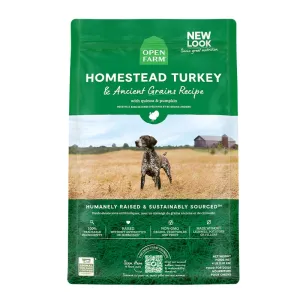 OPEN FARM Homestead Turkey & Ancient Grains Recipe for Dogs