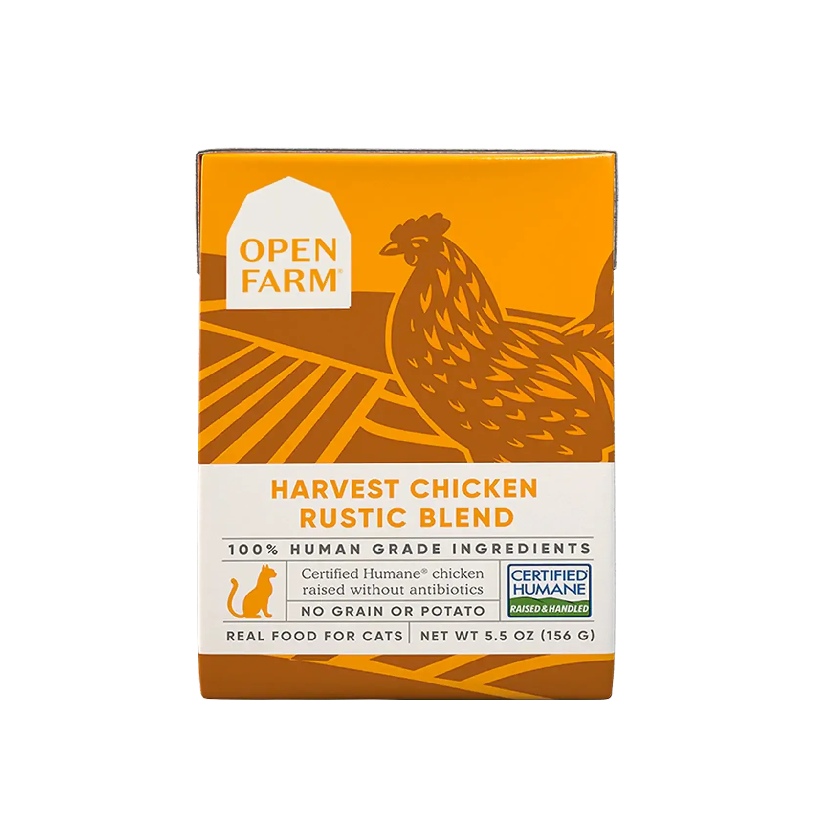 Open Farm Rustic Blend Wet Cat Food Harvest Chicken 5.5oz