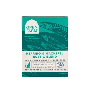 Open Farm Rustic Blend Wet Cat Food Herring & Mackerel 5.5oz