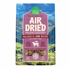 OPEN FARM Air Dried Pollock & Lamb Recipe for Dogs