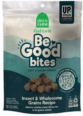 Open Farm Be Good Bites Insect and Wholesome Grains Dog Treats