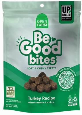 Open Farm Be Good Bites Turkey Dog Treats