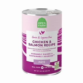 OPEN FARM Chicken & Salmon Pt Recipe for Dogs
