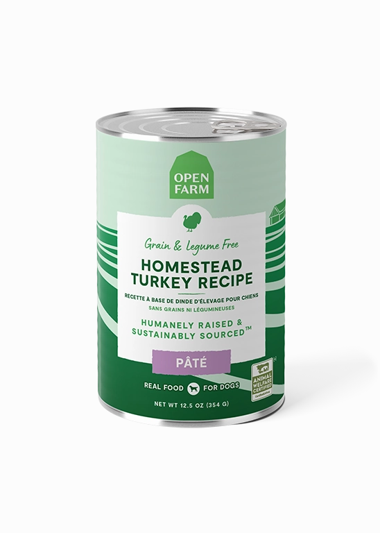 Open Farm Grain Free Homestead Turkey Pate Wet Dog Food