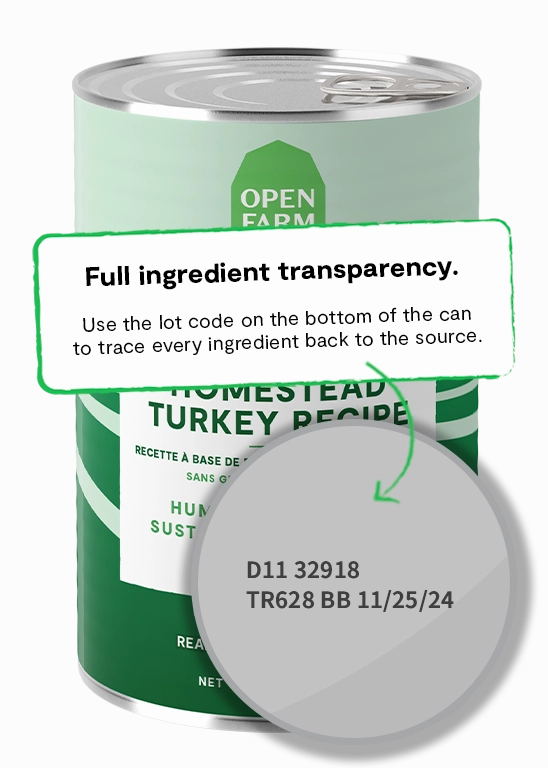 Open Farm Grain Free Homestead Turkey Pate Wet Dog Food