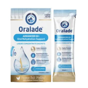 Oralade Advanced GI  Liquid Concentrate Sachets for Dogs & Cats 50ml (6x50ml)