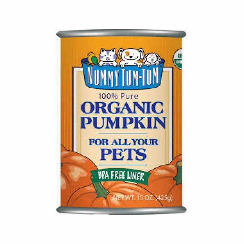 Organic Pumpkin Pet Food Supplement for Dogs & Cats