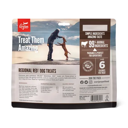 Orijen Freeze Dried Regional Red Dog Treats