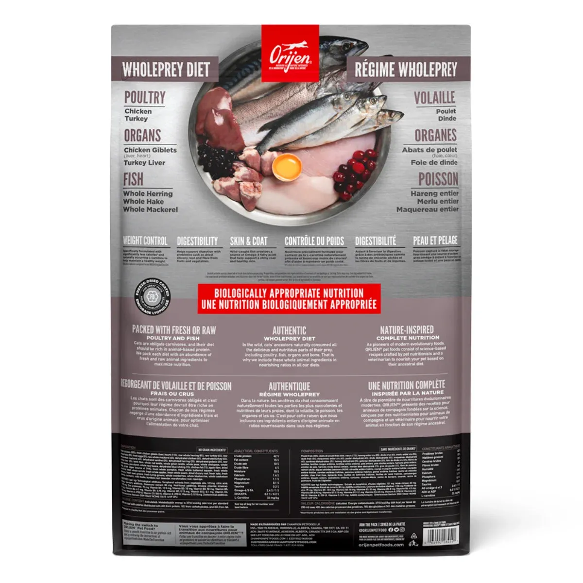 Orijen Grain Free Cat Food - Fit & Trim