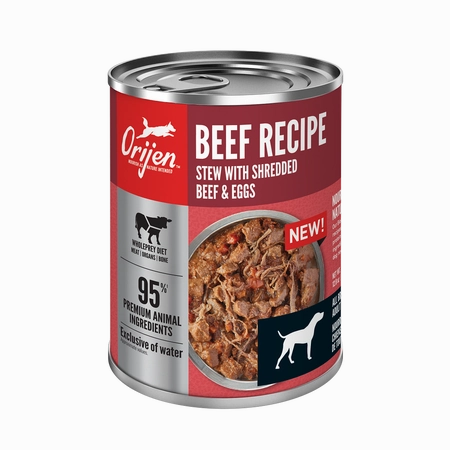 Orijen Beef Recipe Stew with Shredded Beef & Eggs Canned Dog Food