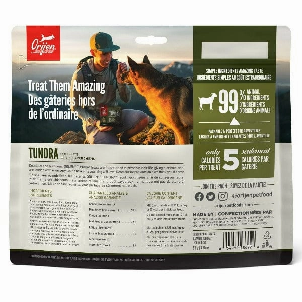 Orijen Tundra Freeze-Dried Dog Treats