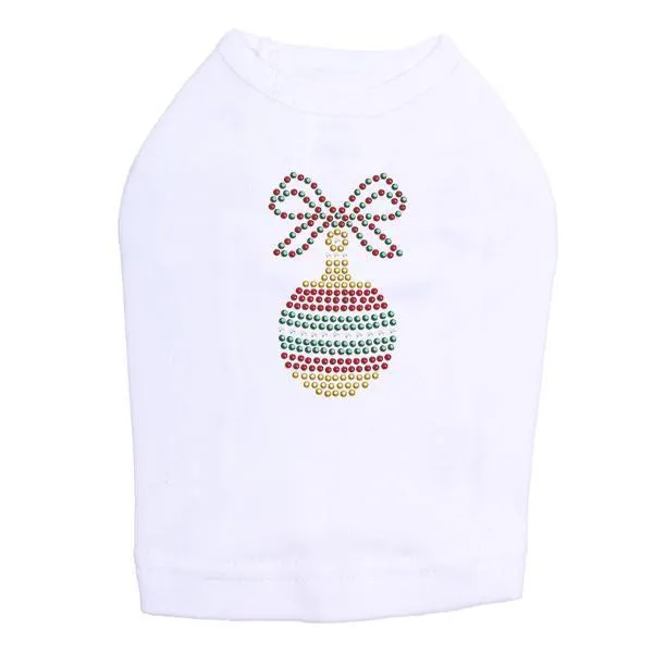 Ornament Rhinestone Dog Tank