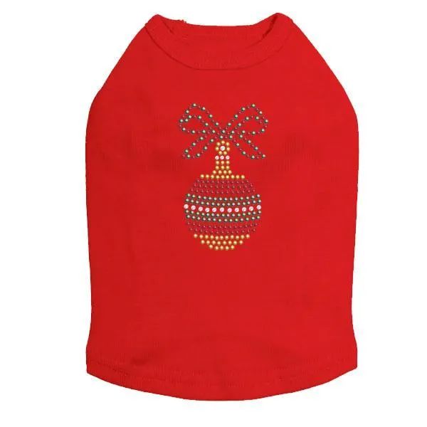 Ornament Rhinestone Dog Tank