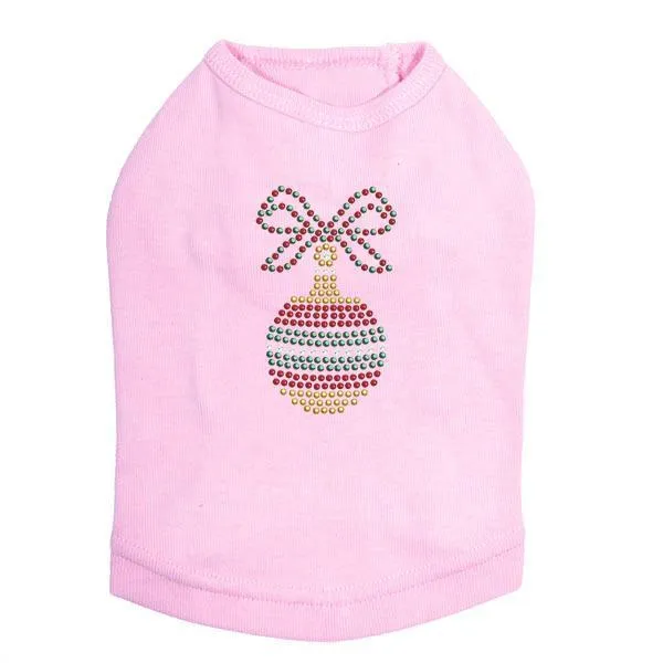 Ornament Rhinestone Dog Tank
