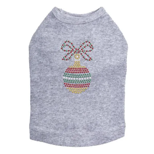 Ornament Rhinestone Dog Tank